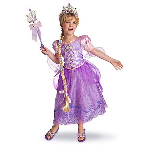 Costumes Adorable Princess Rapunzel Costume Dress - Click Image to Close